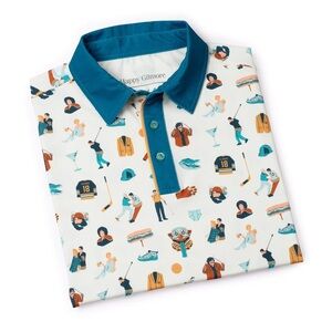 RSVLTS HAPPY ⛳️ GILMORE POLO medium